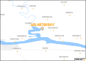map of Dolmatovskiy
