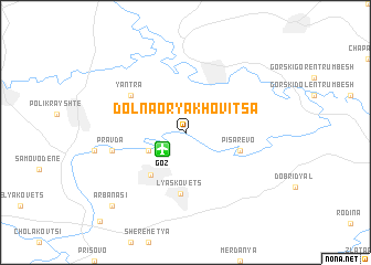 map of Dolna Oryakhovitsa