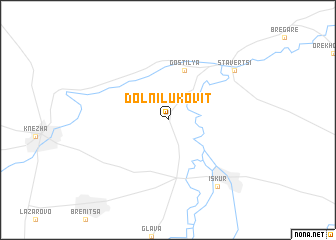 map of Dolni Lukovit