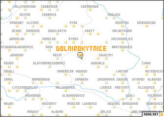 map of Dolní Rokytnice