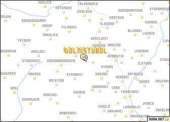 map of Dolni Stubol