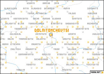 map of Dolni Tomchevtsi