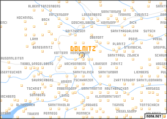 map of Dölnitz