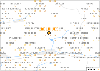 map of Dolní Ves