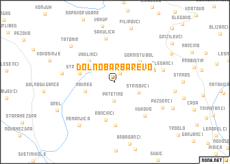 map of Dolno Barbarevo