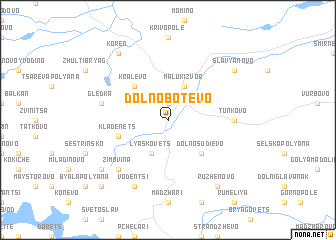 map of Dolno Botevo