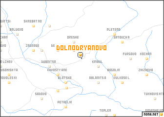 map of Dolno Dryanovo