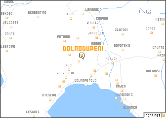 map of Dolno Dupeni