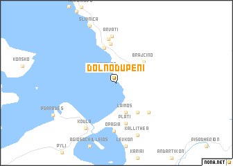 map of Dolno Dupeni