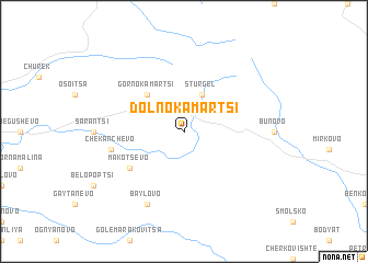 map of Dolno Kamartsi