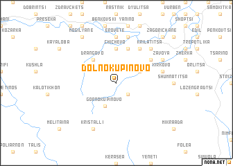 map of Dolno Kŭpinovo