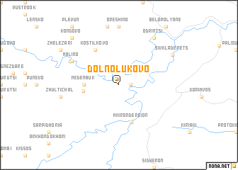 map of Dolno Lukovo