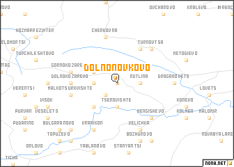 map of Dolno Novkovo