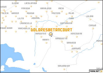 map of Dolores Betancourt