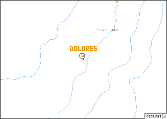 map of Dolores