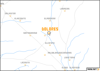 map of Dolores