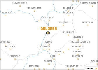 map of Dolores