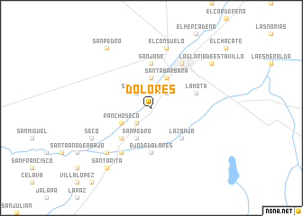 map of Dolores