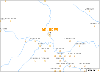 map of Dolores