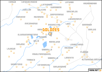 map of Dolores