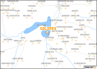 map of Dolores