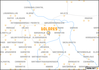 map of Dolores