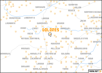 map of Dolores