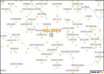 map of Dolores