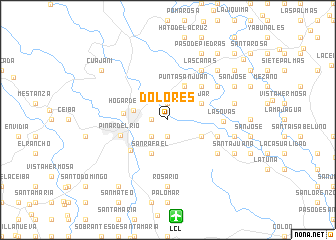 map of Dolores