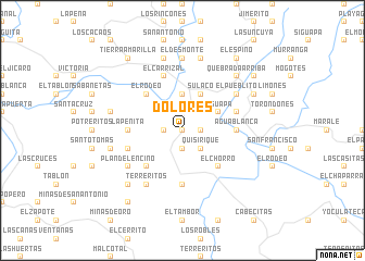 map of Dolores