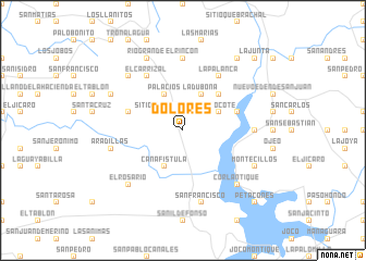 map of Dolores