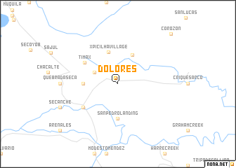 map of Dolores