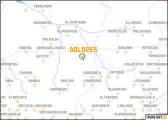 map of Dolores