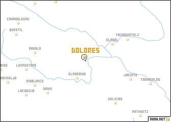 map of Dolores