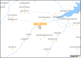 map of Dolores