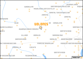 map of Dolores