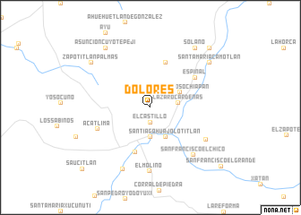 map of Dolores