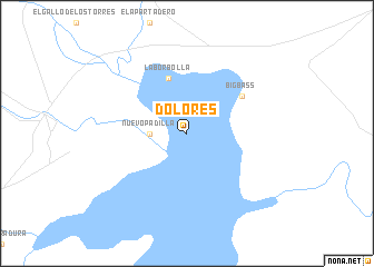 map of Dolores