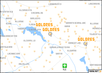 map of Dolores