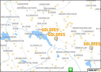 map of Dolores