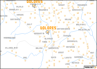 map of Dolores