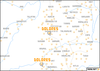 map of Dolores