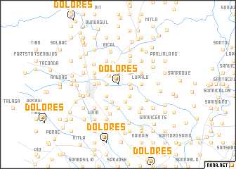 map of Dolores