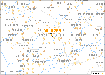 map of Dolores