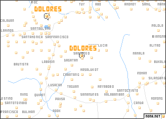 map of Dolores