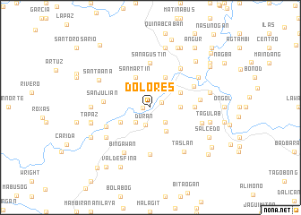 map of Dolores