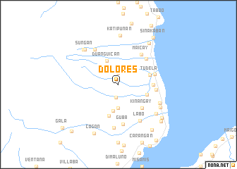 map of Dolores