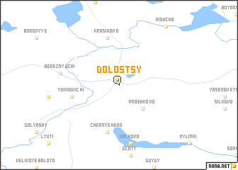 map of Dolostsy