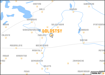 map of Dolostsy