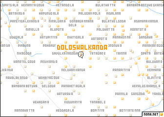 map of Doloswalkanda